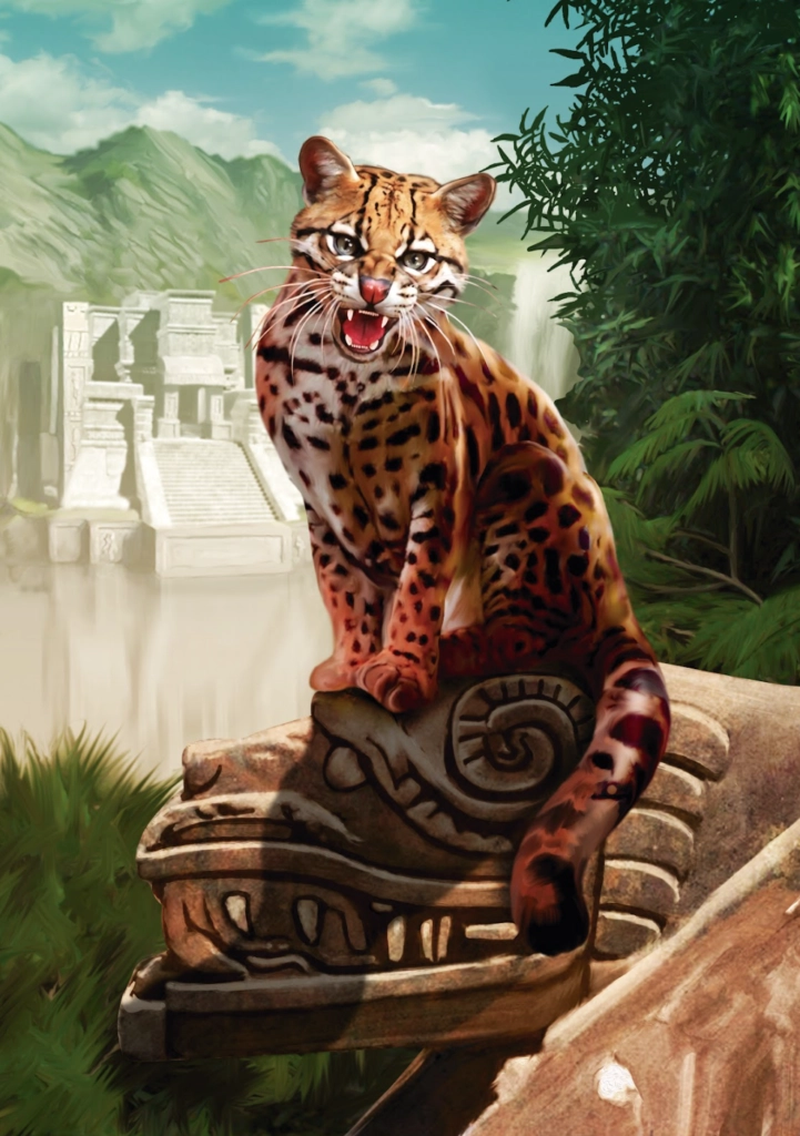 Ilustración de la baraja guerrero